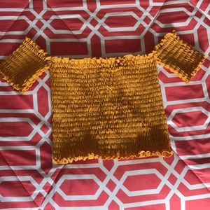 NWT Nasty Gal off the shoulder shirt!!